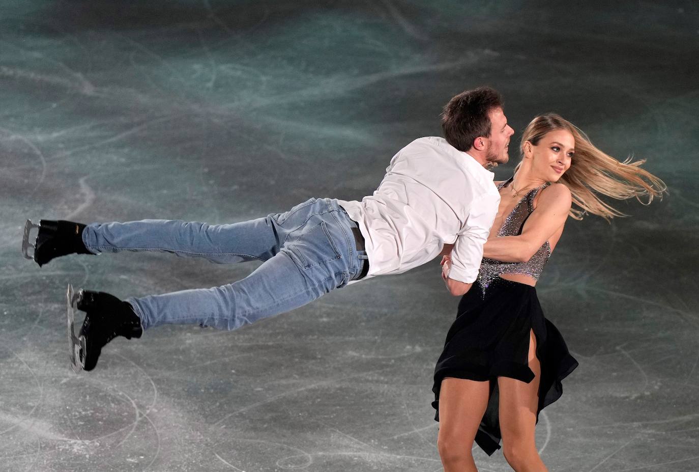 Fotos: Exhibición de patinaje artístico