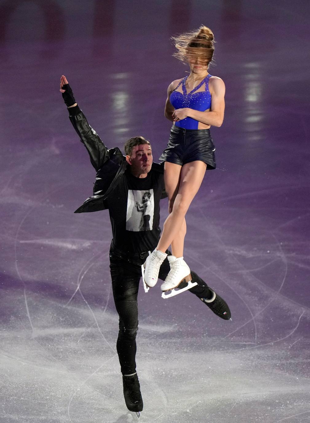 Fotos: Exhibición de patinaje artístico