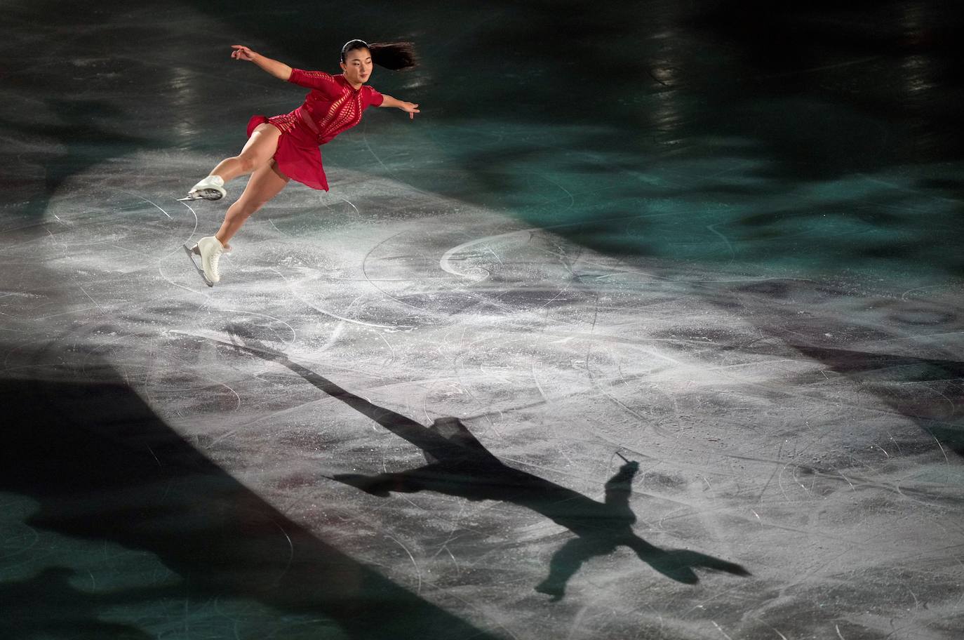 Fotos: Exhibición de patinaje artístico