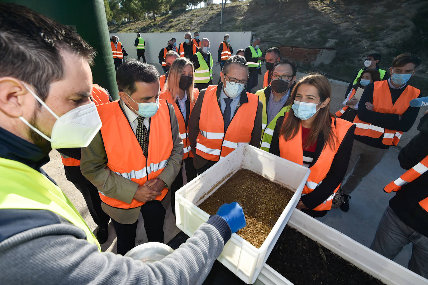 Fotos: Proyecto Valuewaste en la planta de reciclaje de Cañada Hermosa