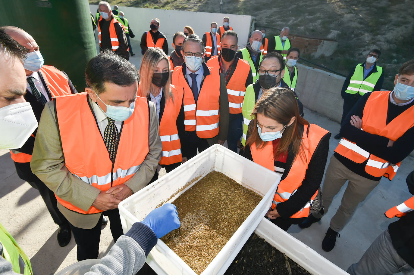 Fotos: Proyecto Valuewaste en la planta de reciclaje de Cañada Hermosa