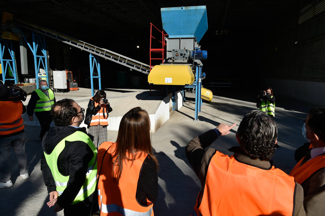 Fotos: Proyecto Valuewaste en la planta de reciclaje de Cañada Hermosa