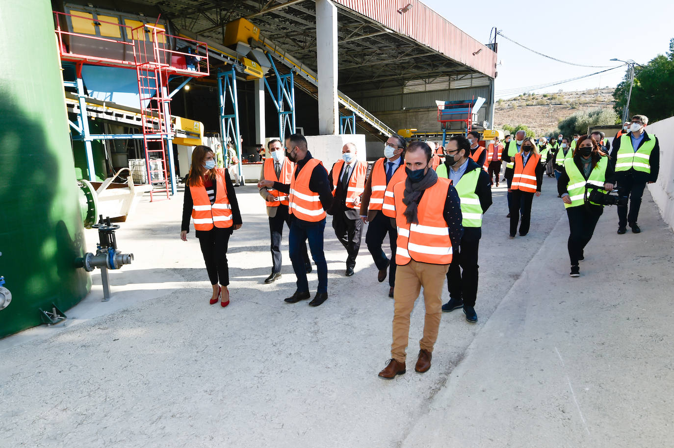 Fotos: Proyecto Valuewaste en la planta de reciclaje de Cañada Hermosa