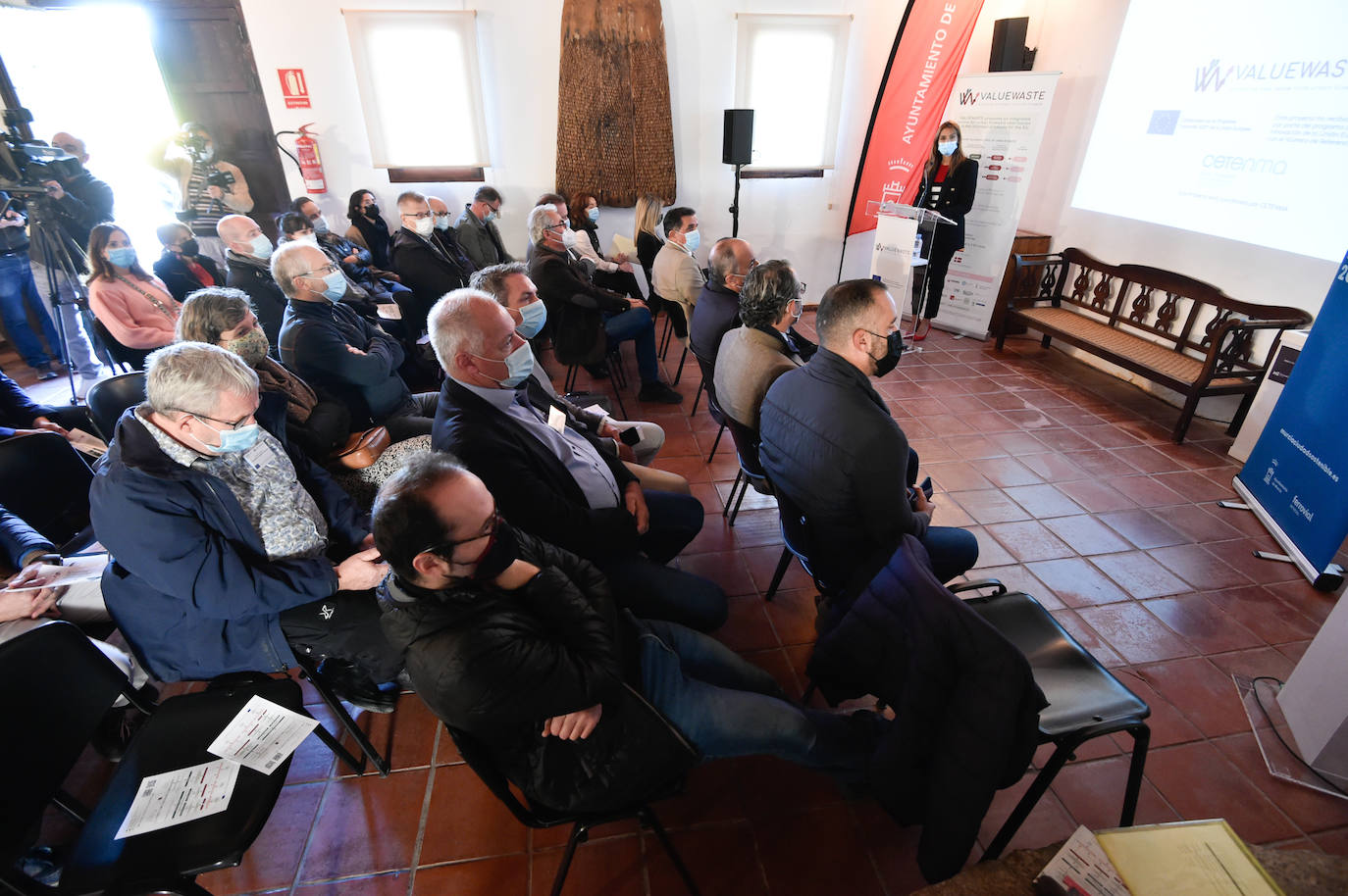 Fotos: Proyecto Valuewaste en la planta de reciclaje de Cañada Hermosa