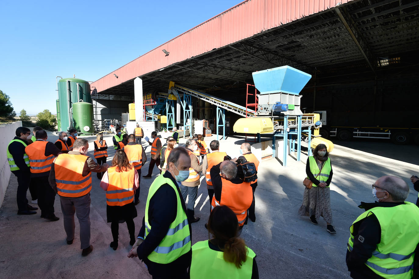 Fotos: Proyecto Valuewaste en la planta de reciclaje de Cañada Hermosa