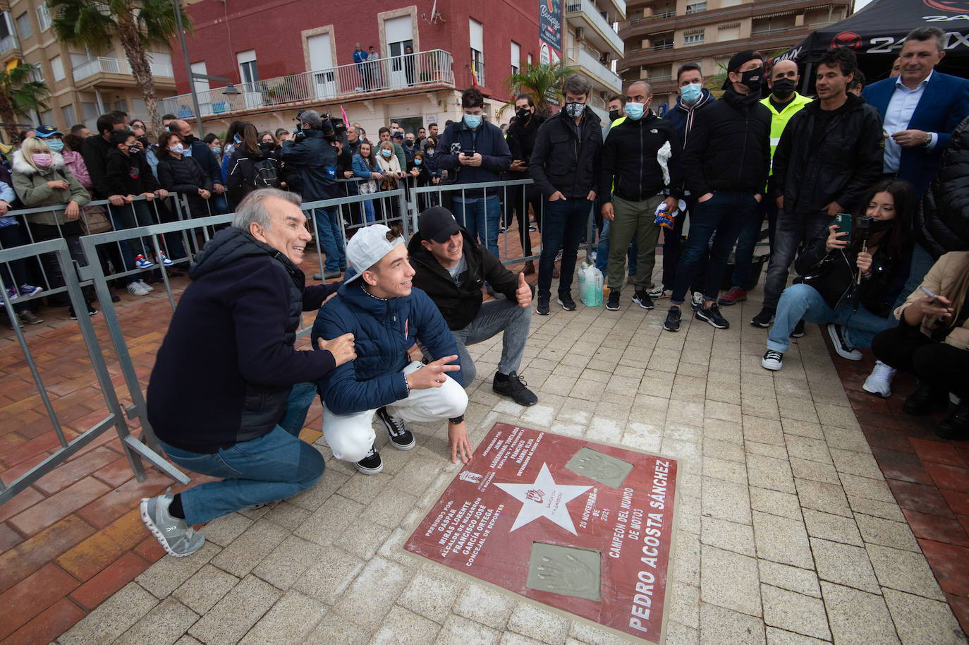 Fotos: Actos de homenaje a Pedro Acosta en Puerto de Mazarrón