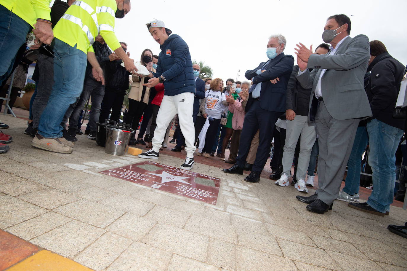 Fotos: Actos de homenaje a Pedro Acosta en Puerto de Mazarrón