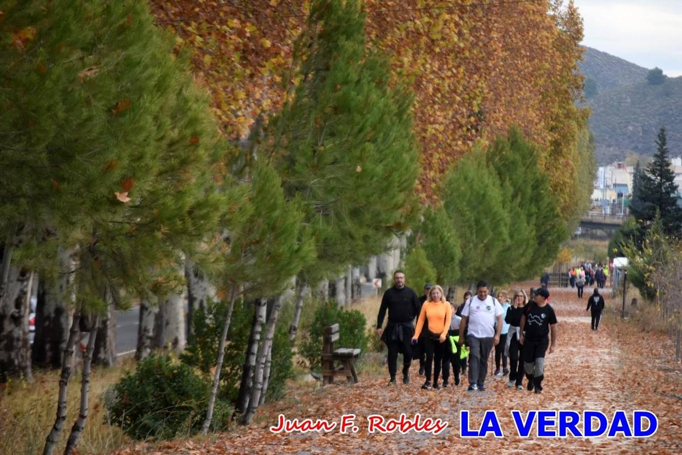 Unas 200 personas de Granja de Rocamora, Abanilla y Ulea finalizaron ayer el recorrido, a pide, de los 120 kilómetros que separan la localidad alicantina de Caravaca de la Cruz. Los cuatro municipios comparten la devoción a sendos Lignum Crucis que se veneran en cada una de las localidades. Ayer recorrieron la última etapa, desde Bullas hasta basílica de la Vera Cruz en una ceremonia oficiada por el rector, Emilio Sánchez, y en la que estuvieron presentes los representantes de las instituciones religiosas que organizaban la peregrinación y una representación de los ocho Ayuntamientos que atraviesa este camino.