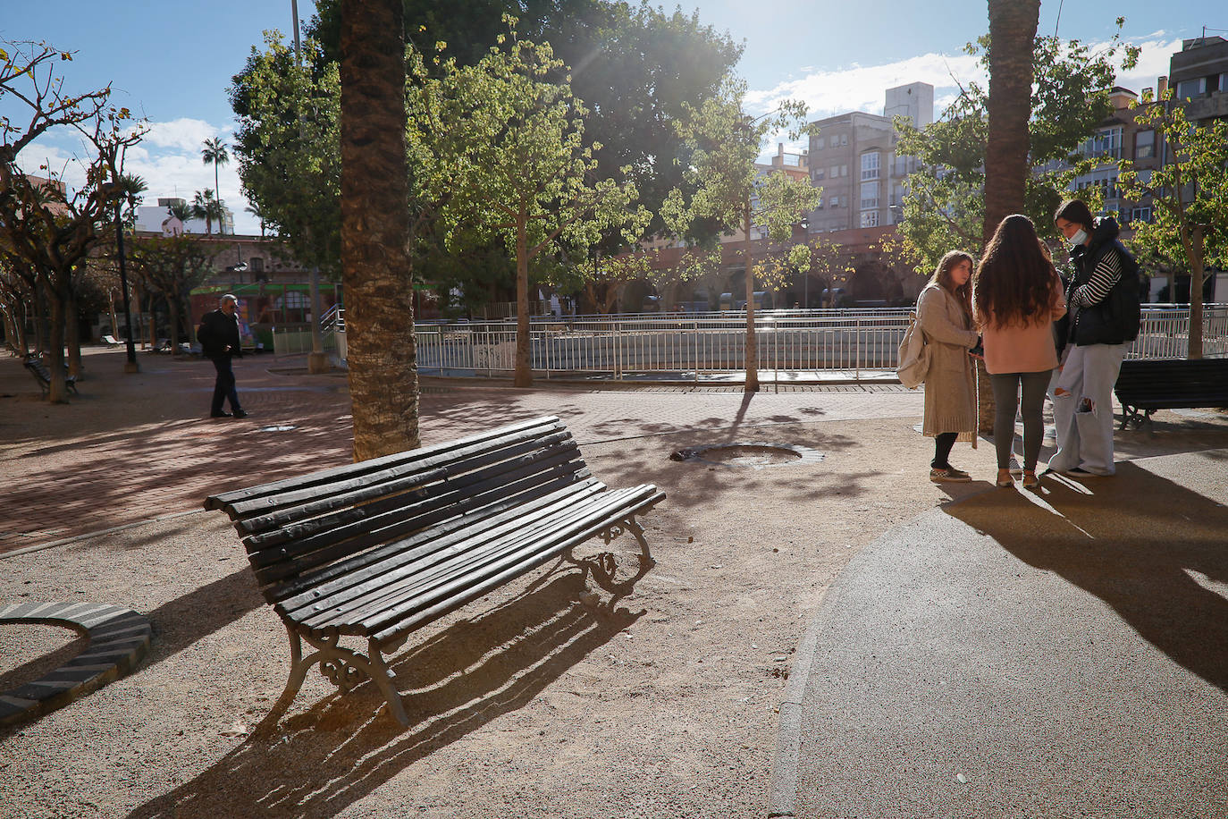 Fotos: Desperfectos de la Plaza Juan XXIII de Cartagena