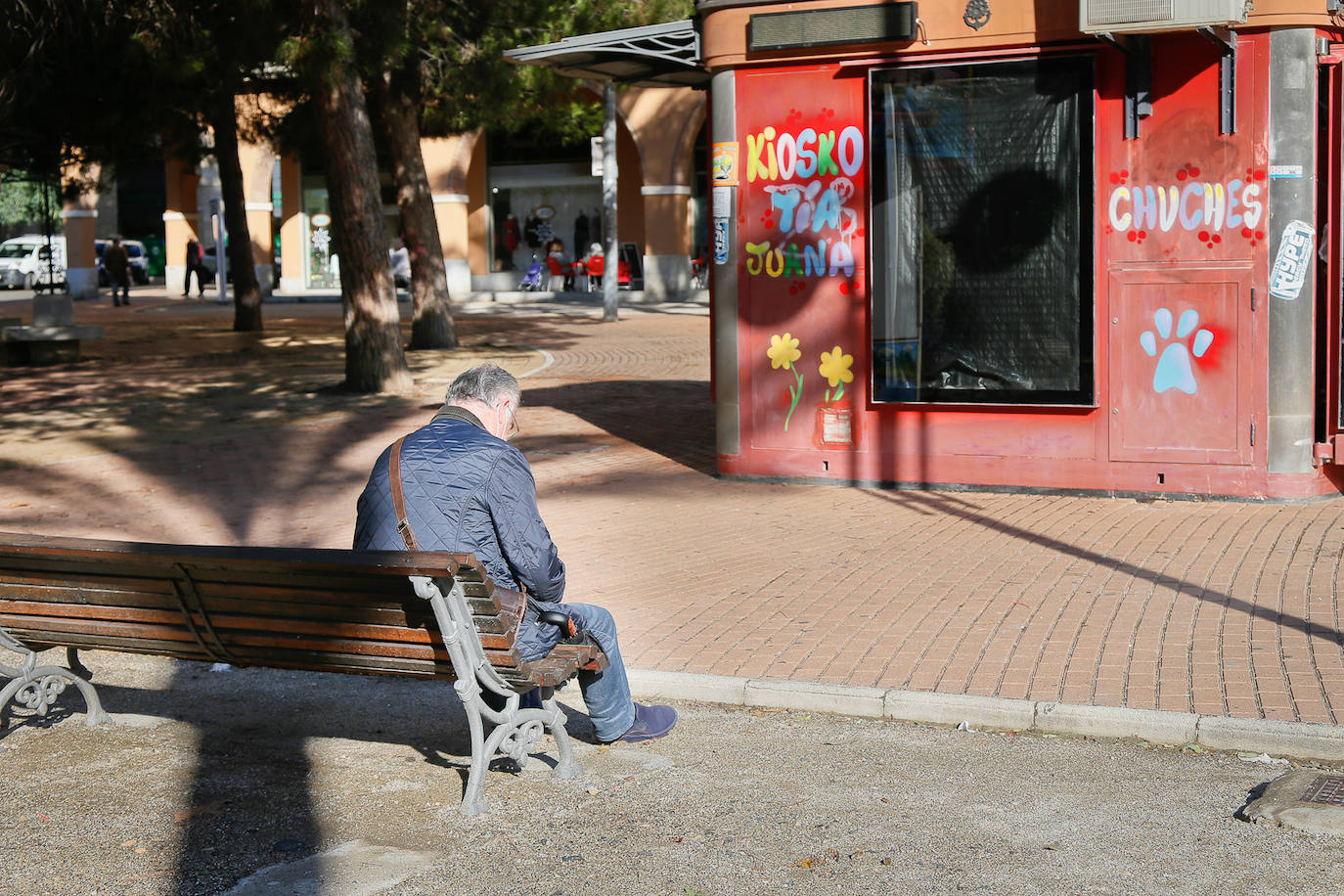 Fotos: Desperfectos de la Plaza Juan XXIII de Cartagena