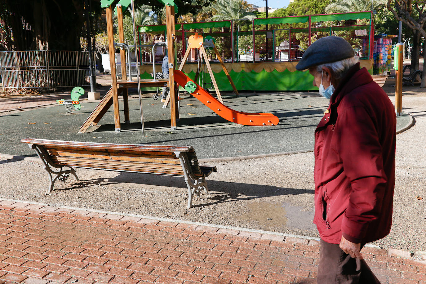 Fotos: Desperfectos de la Plaza Juan XXIII de Cartagena