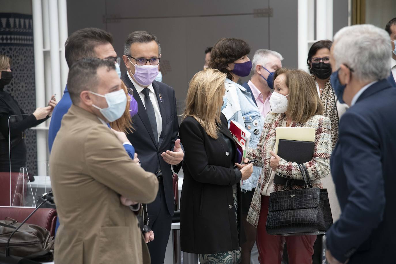 Fotos: PSOE y Ciudadanos se alían para poner coto al transfuguismo en el Estatuto