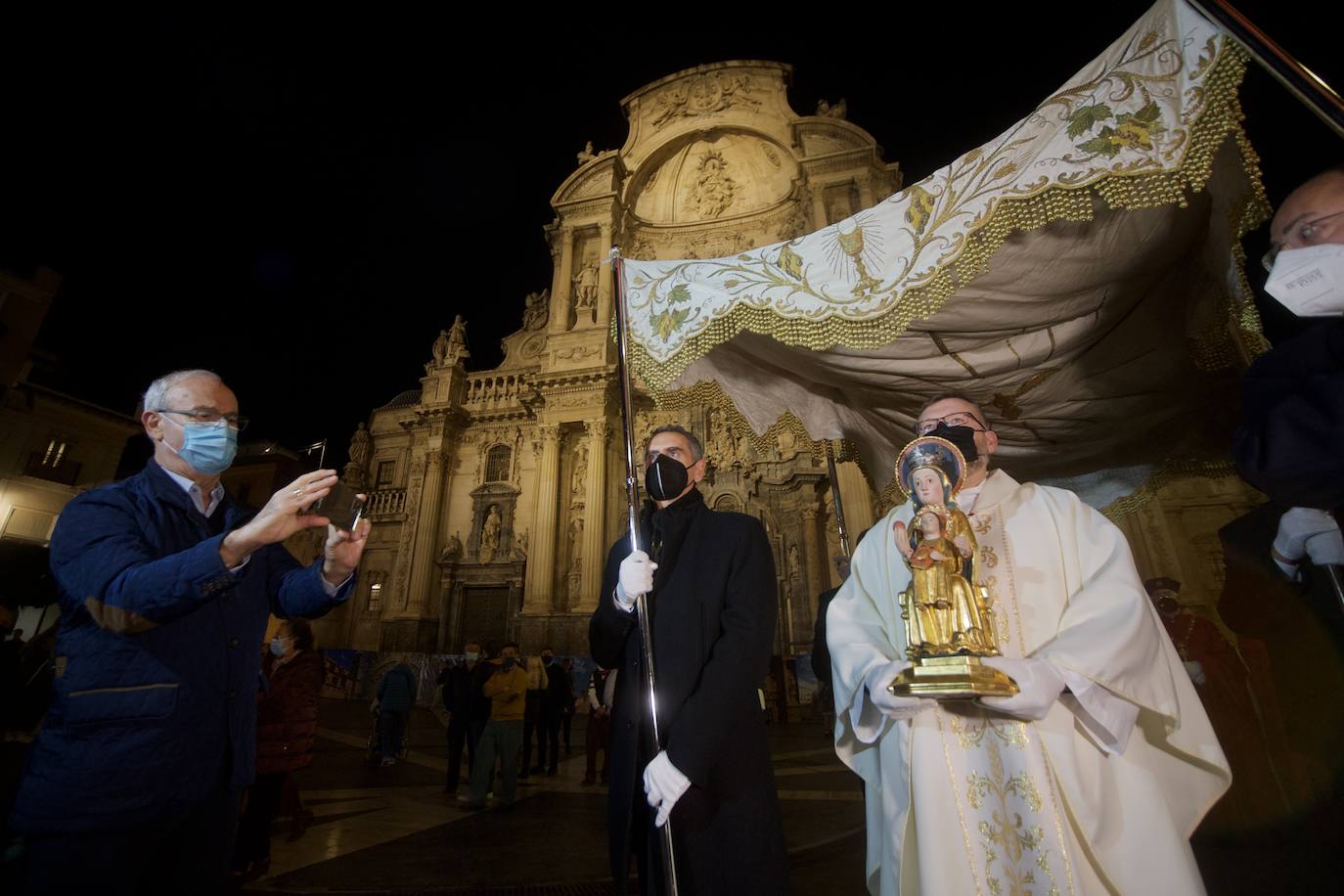 Fotos: La Virgen de la Arrixaca se traslada a la Catedral