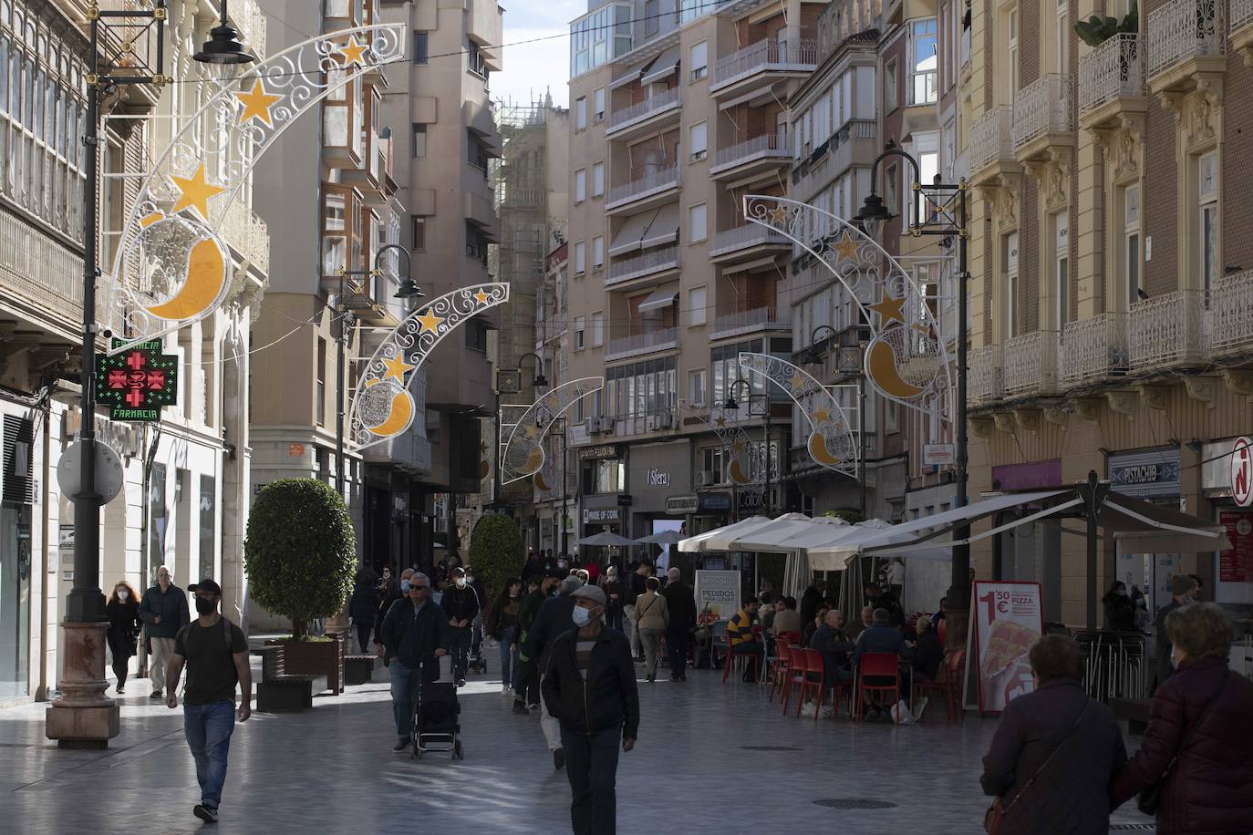 Fotos: Las luces de Navidad de Cartagena crean controversia entre vecinos y comerciantes