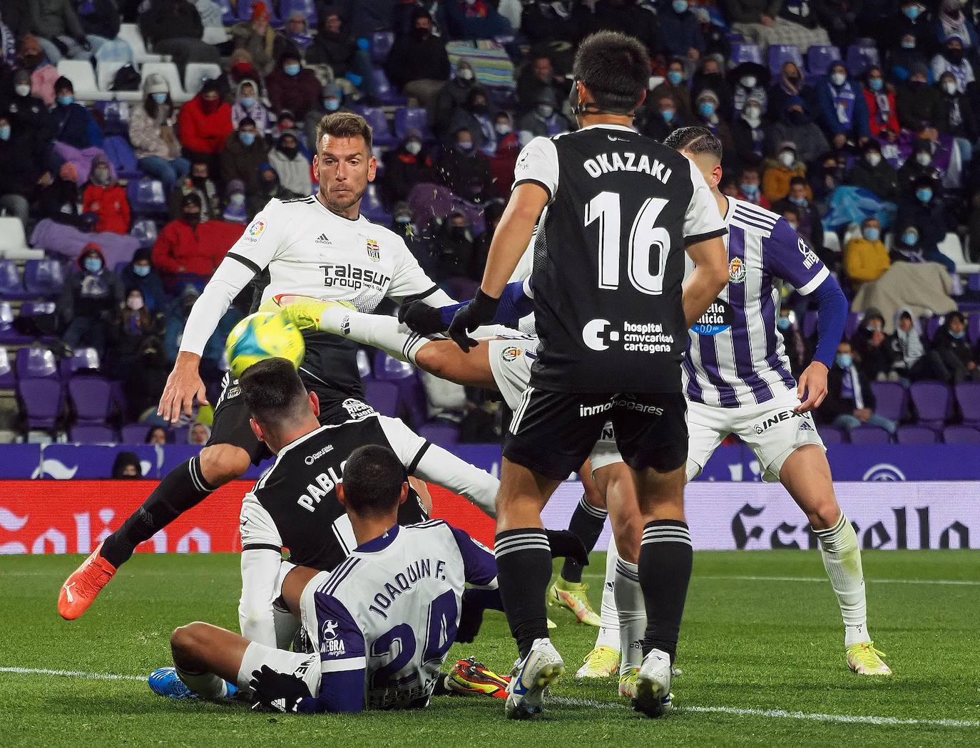 Fotos: La derrota del Cartagena contra el Valladolid, en imágenes