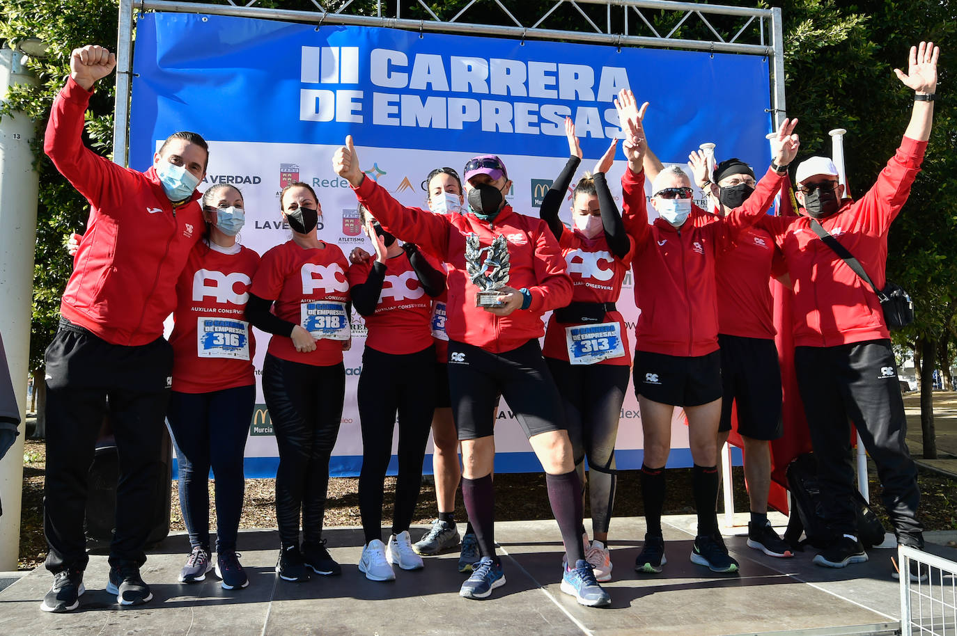 Fotos: III Carrera de Empresas en Murcia