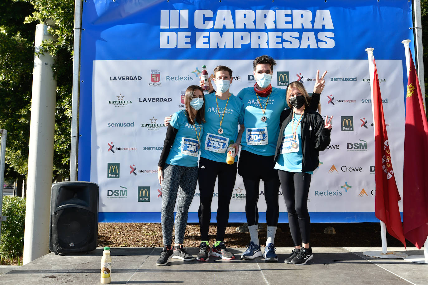 Fotos: III Carrera de Empresas en Murcia