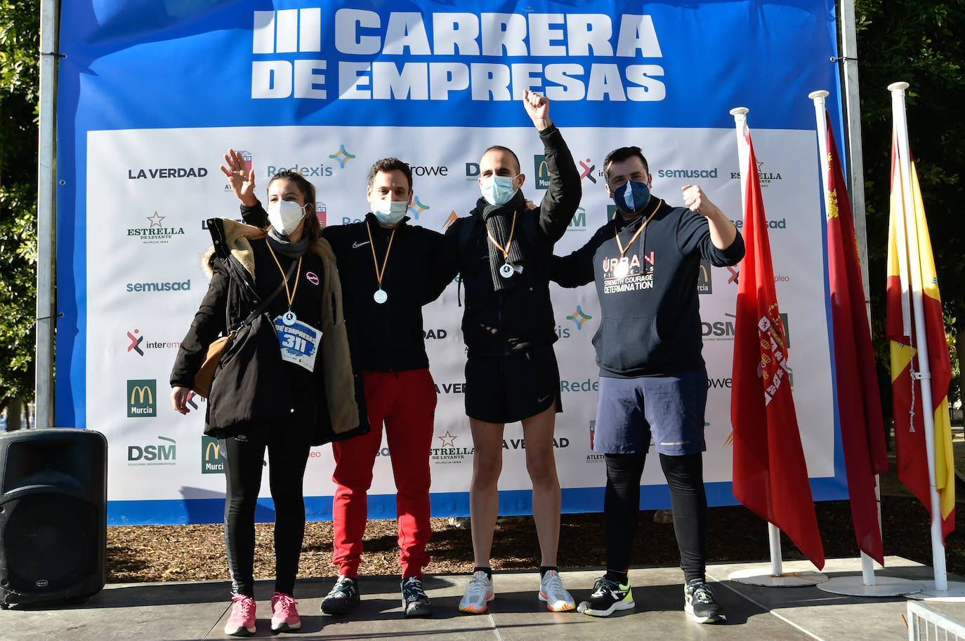 Fotos: III Carrera de Empresas en Murcia