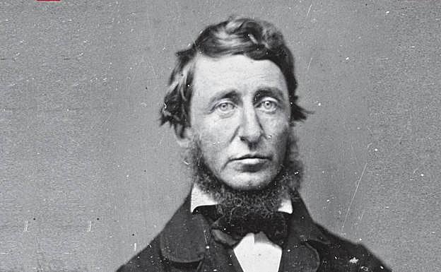 Una de las escasas fotografías de Thoreau.