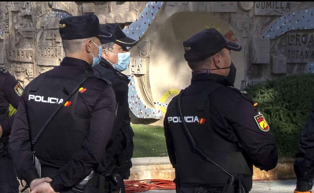 Agentes de la Policía Nacional en una imagen de archivo. 
