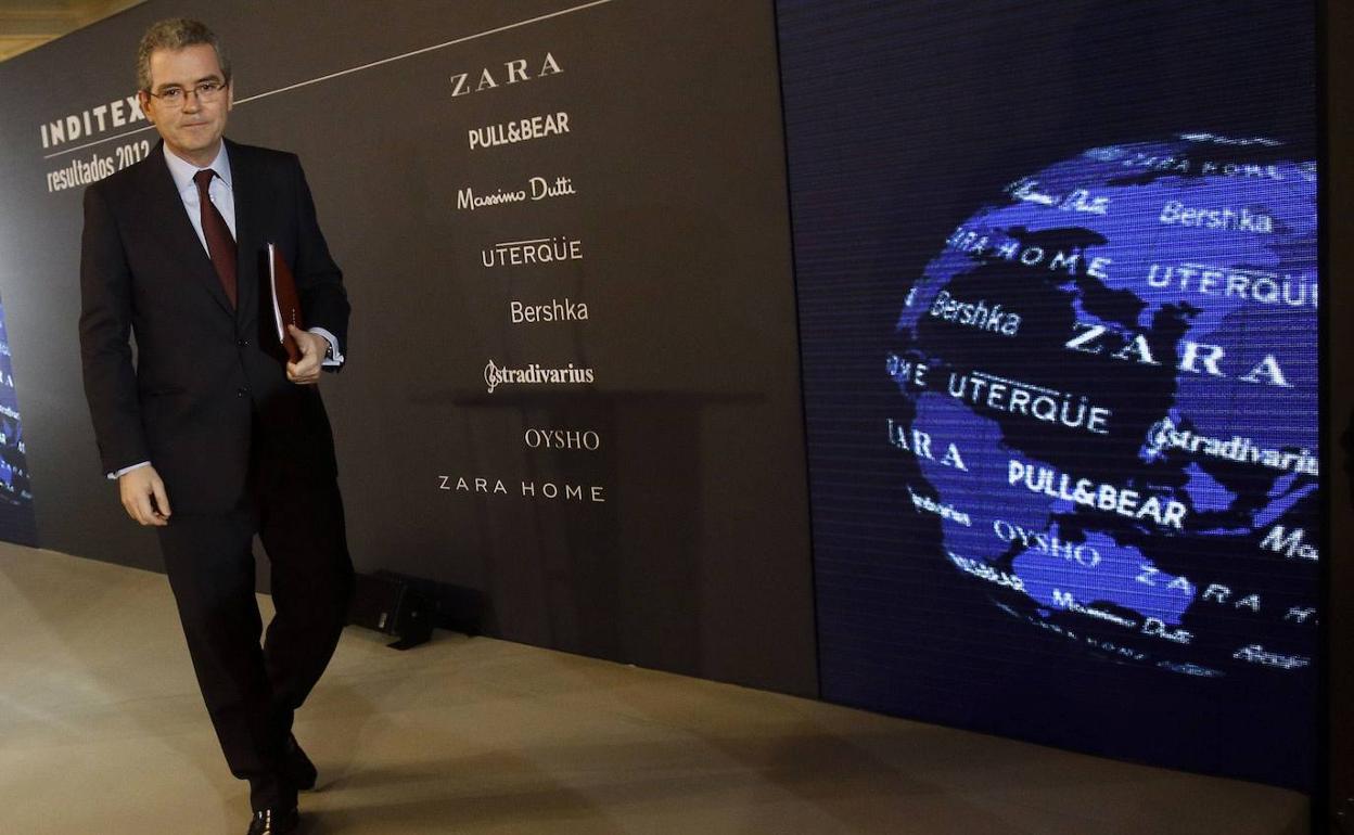 El presidente de Inditex, Pablo Isla. 