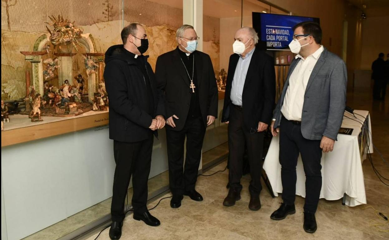 Presentación de la campaña de Navidad de Cáritas. 