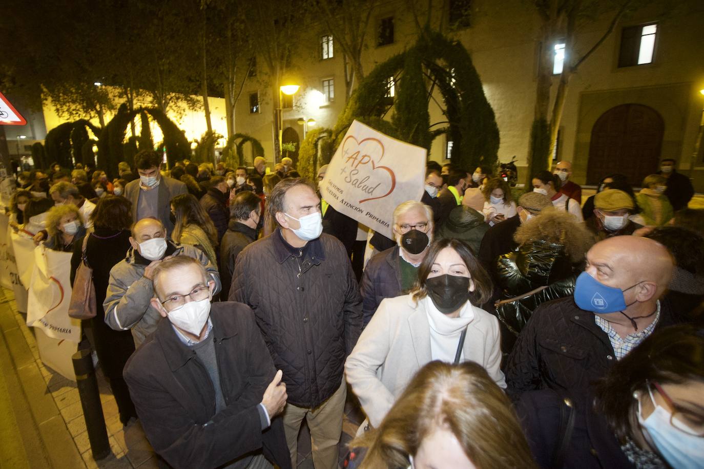 Fotos: La Marea Blanca vuelve a protestar en Murcia