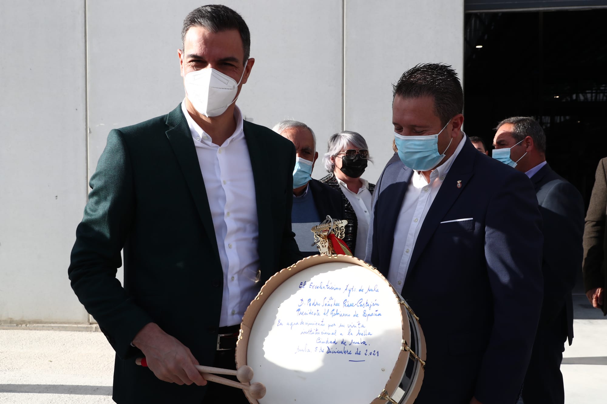 Fotos: La visita de Pedro Sánchez a Mula, en imágenes