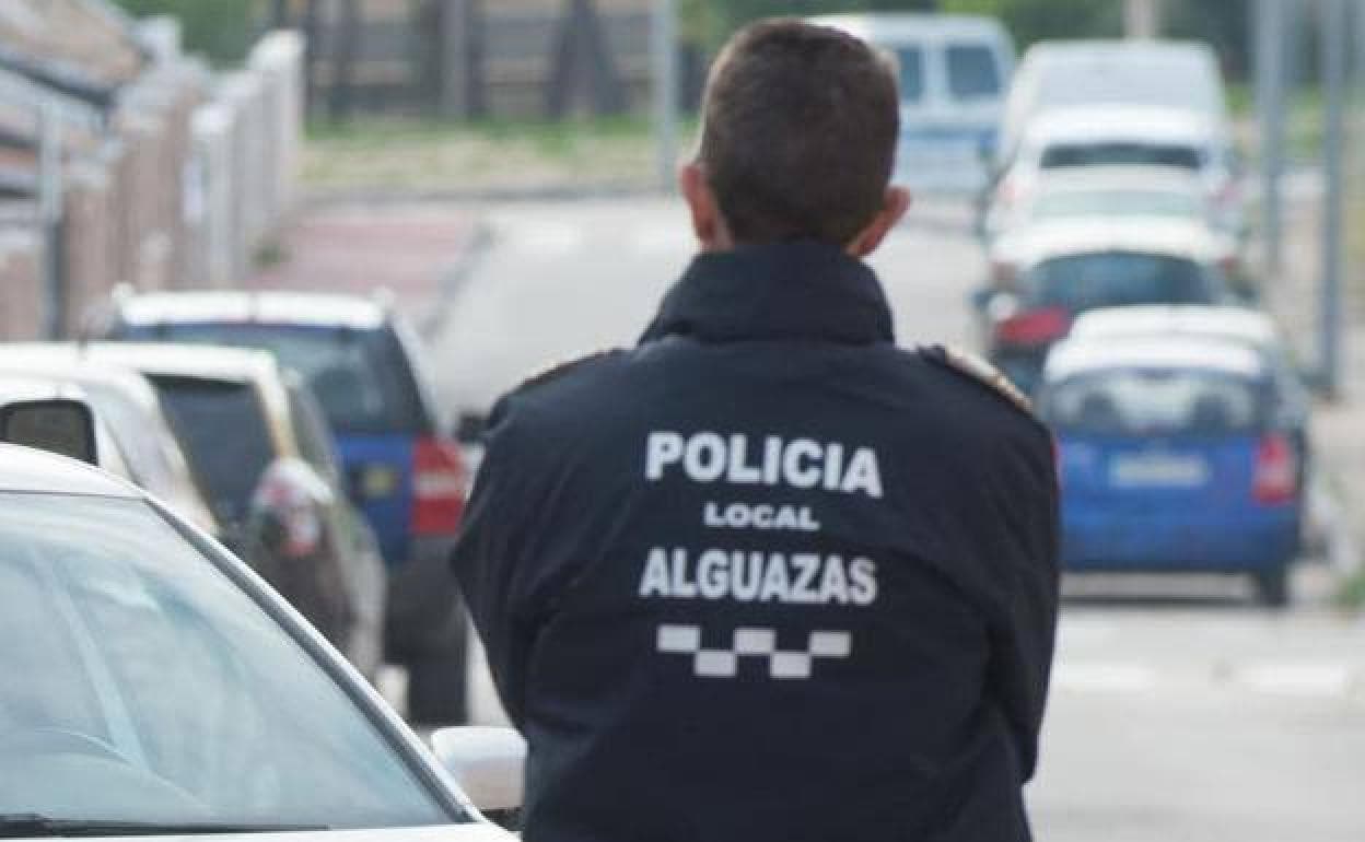 Policía Local de Alguazas en una imagen de archivo.