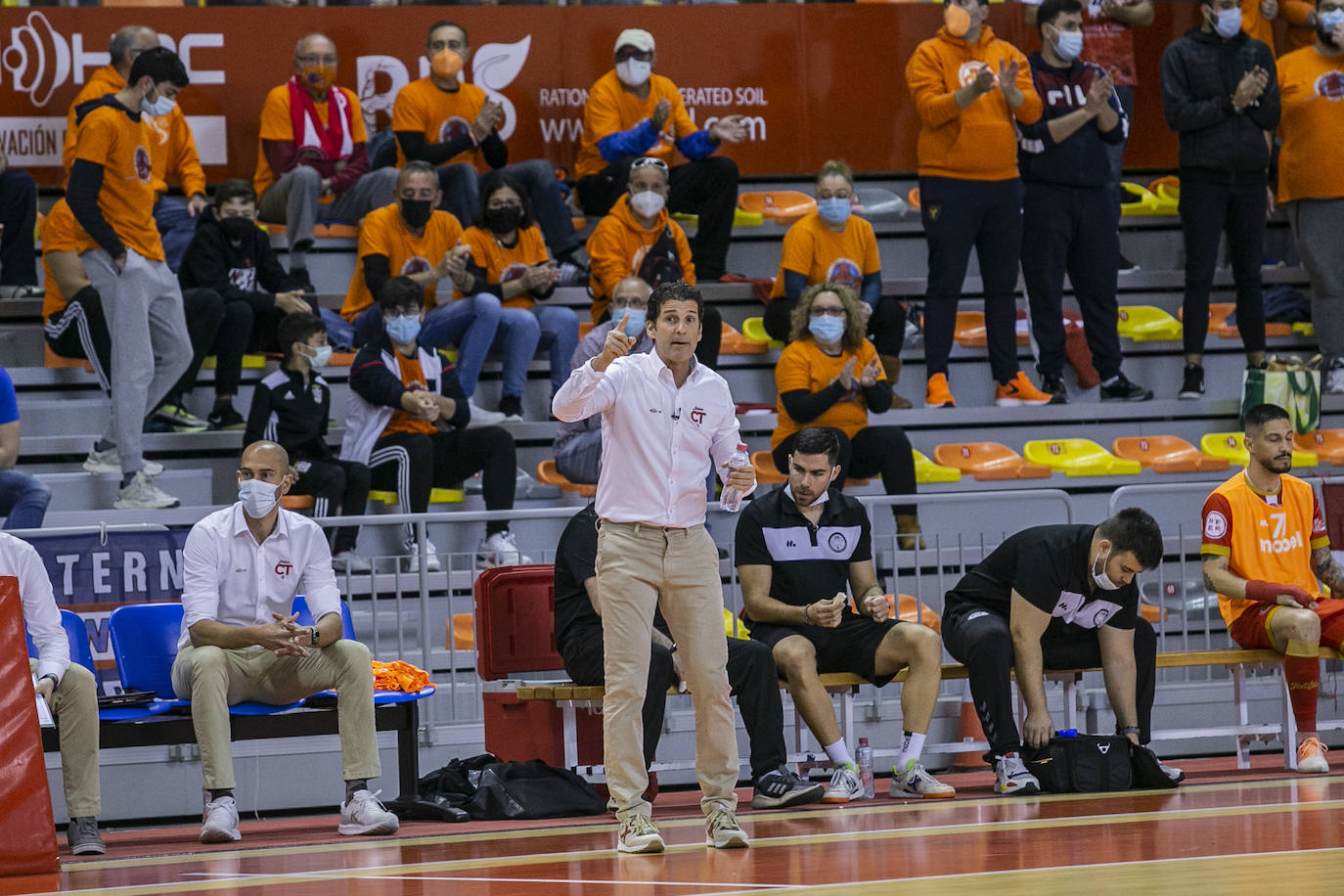 Fotos: El duelo entre Jimbee Cartagena y Osasuna Magna, en imágenes