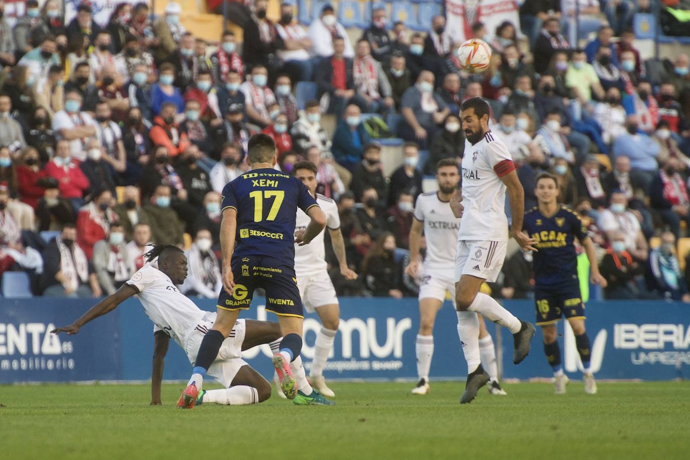 Fotos: La derrota del UCAM CF frente al Albacete Balompié, en imágenes