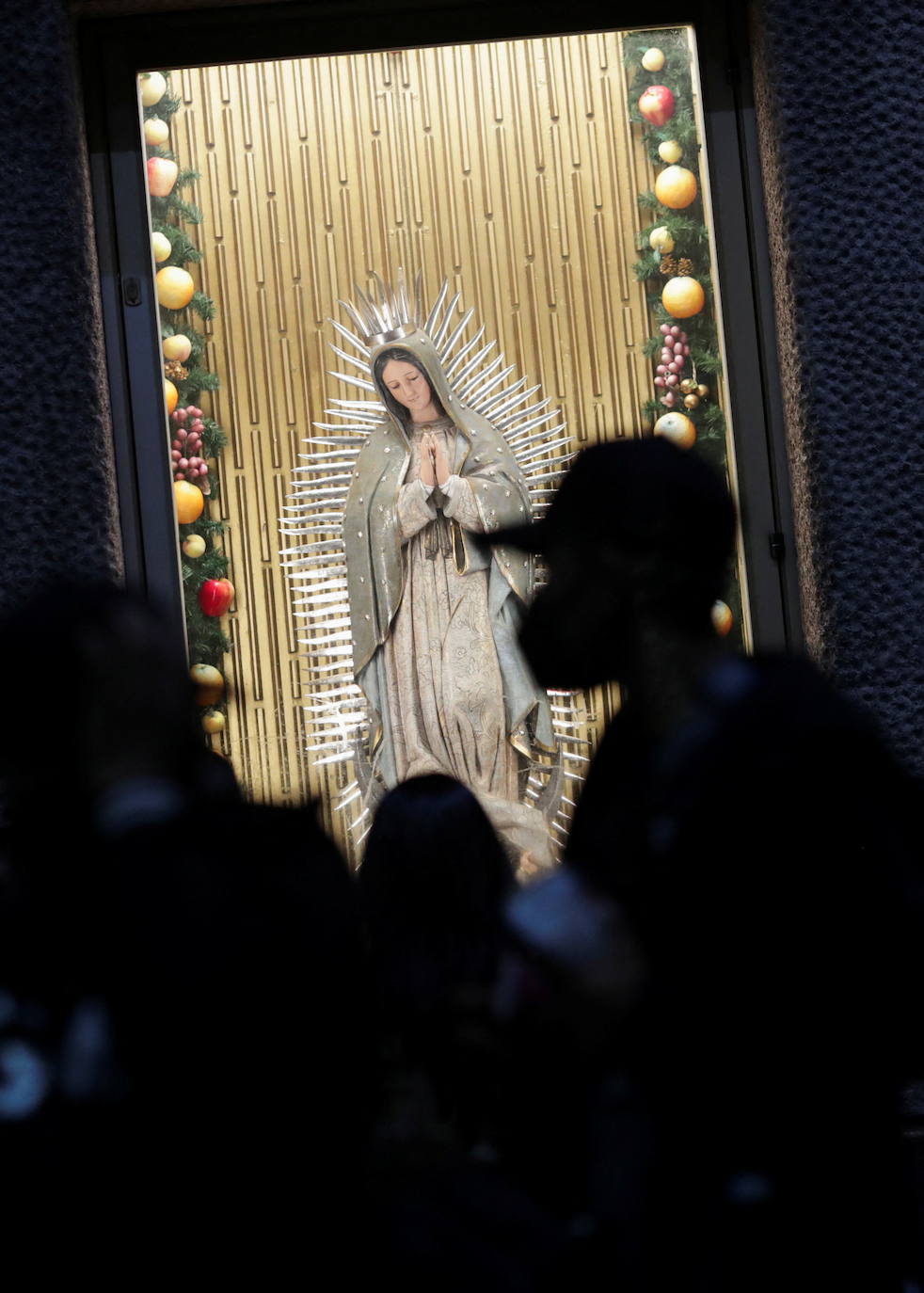 Fotos: Esperanza y medidas sanitarias para la Virgen de Guadalupe