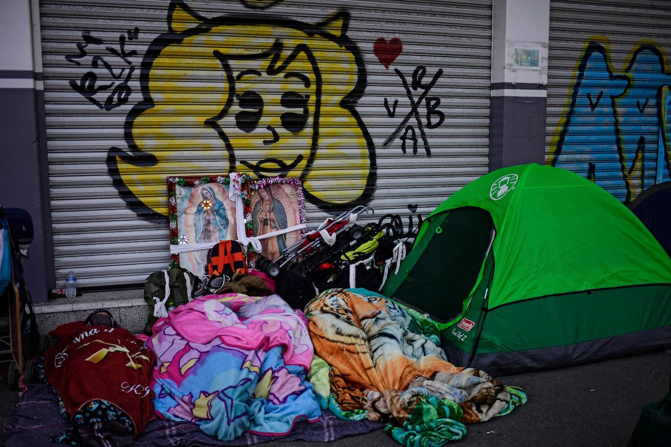 Fotos: Esperanza y medidas sanitarias para la Virgen de Guadalupe