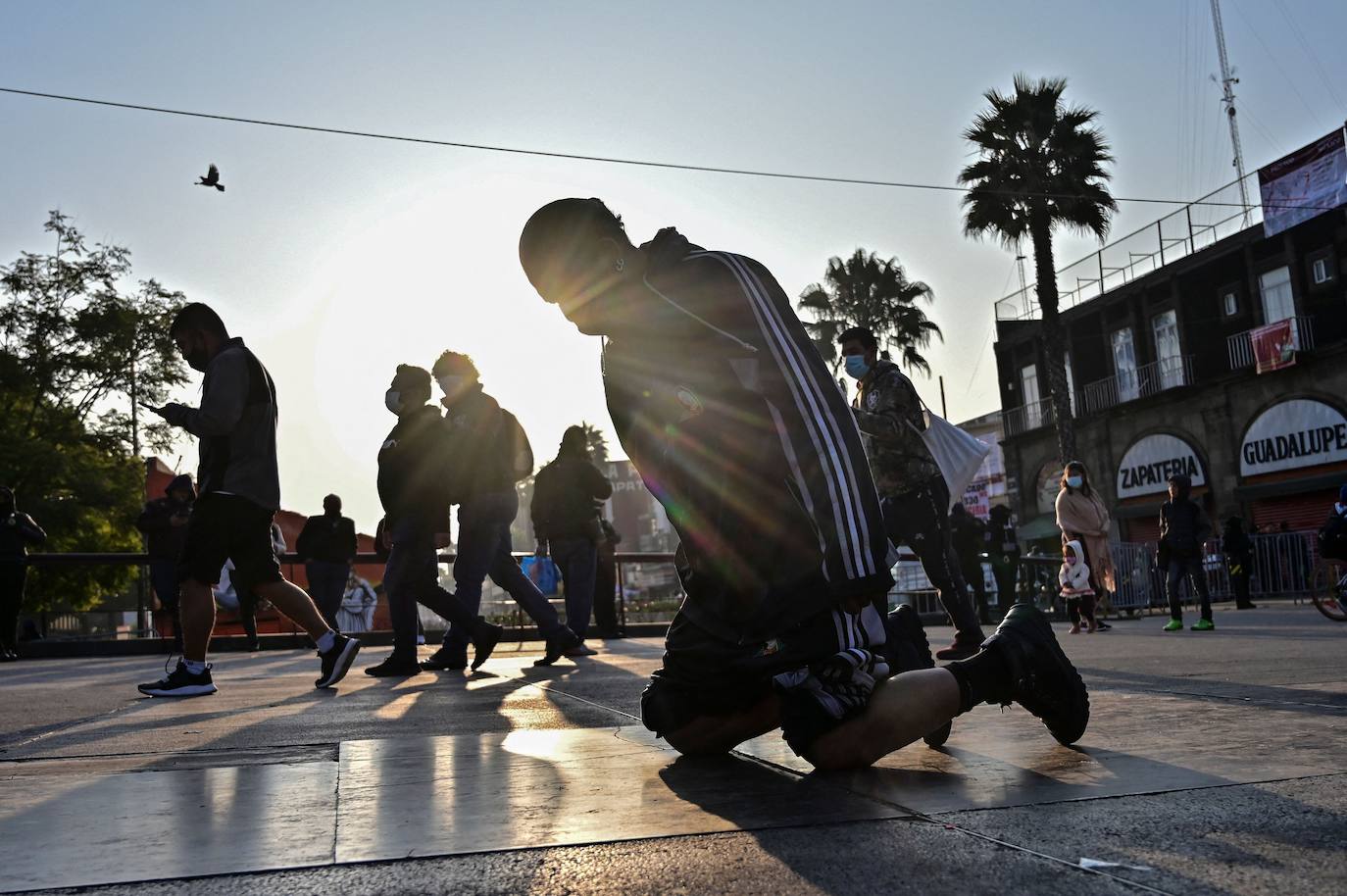 Fotos: Esperanza y medidas sanitarias para la Virgen de Guadalupe