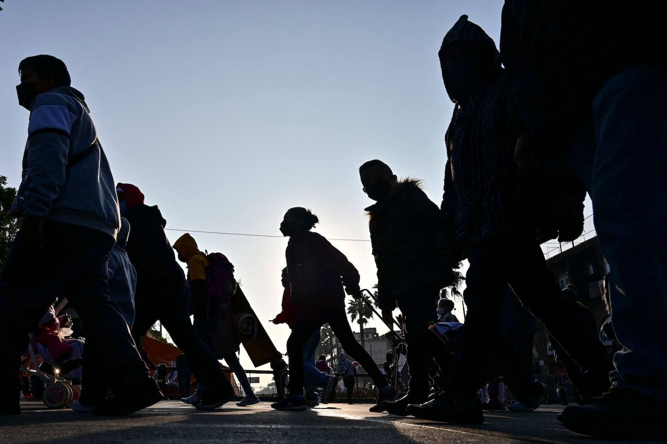 Fotos: Esperanza y medidas sanitarias para la Virgen de Guadalupe