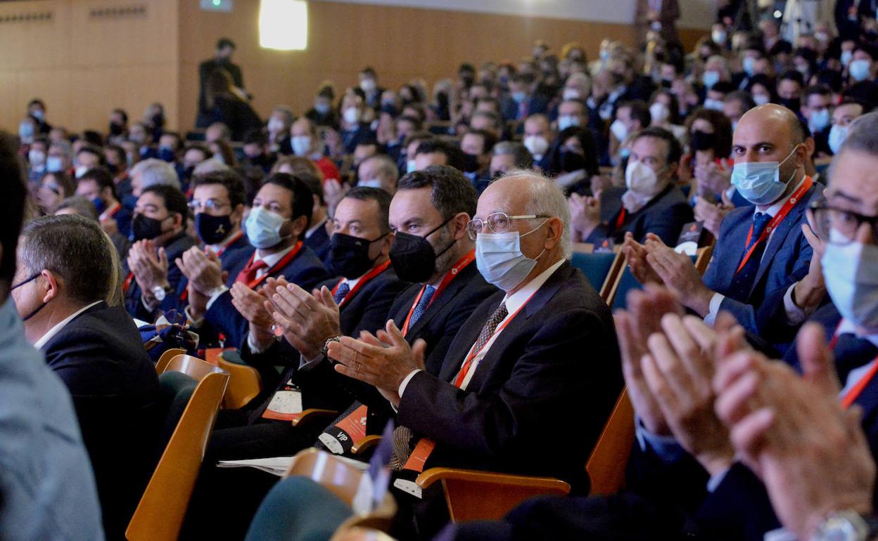 Público asistente al congreso, este martes.