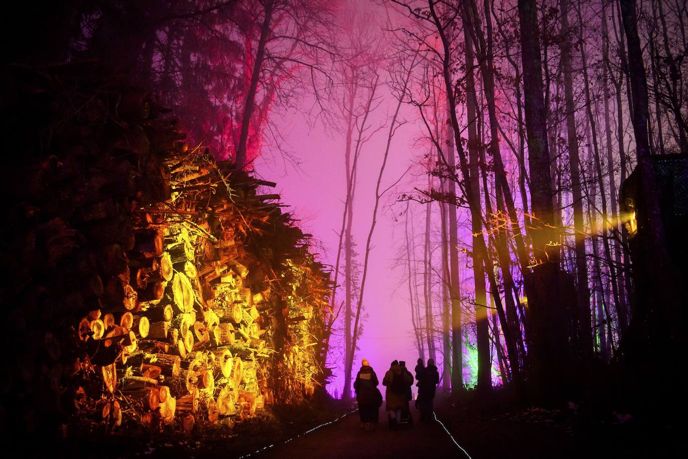 Fotos: Festival de Luces Broye Luminis