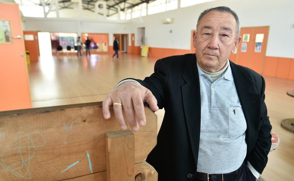 Joaquín Marín, en el centro de atención especializada en Salud Mental de la Fundación Curaementis, en Beniel.