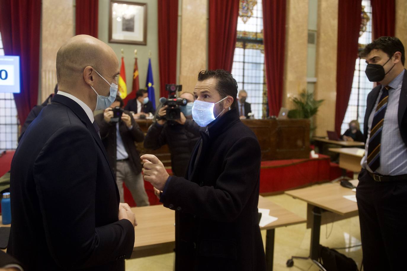 Fotos: Pleno municipal del Ayuntamiento de Murcia