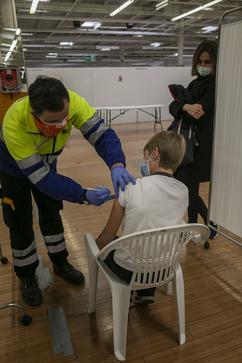 Fotos: Vacunas para 1.200 niños en Cartagena