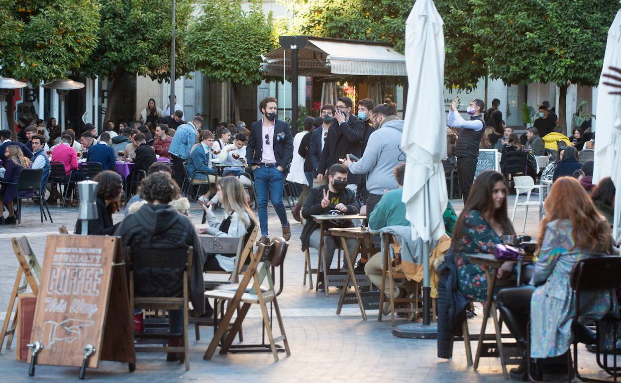 Tardeo en Murcia durante el día de Navidad del año pasado.