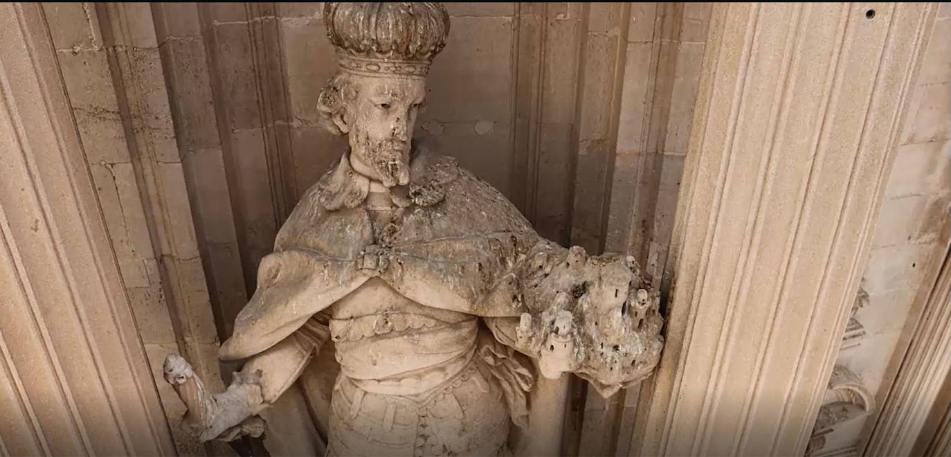 Fotos: La restauración de la fachada de la Catedral de Murcia durará más de diez meses