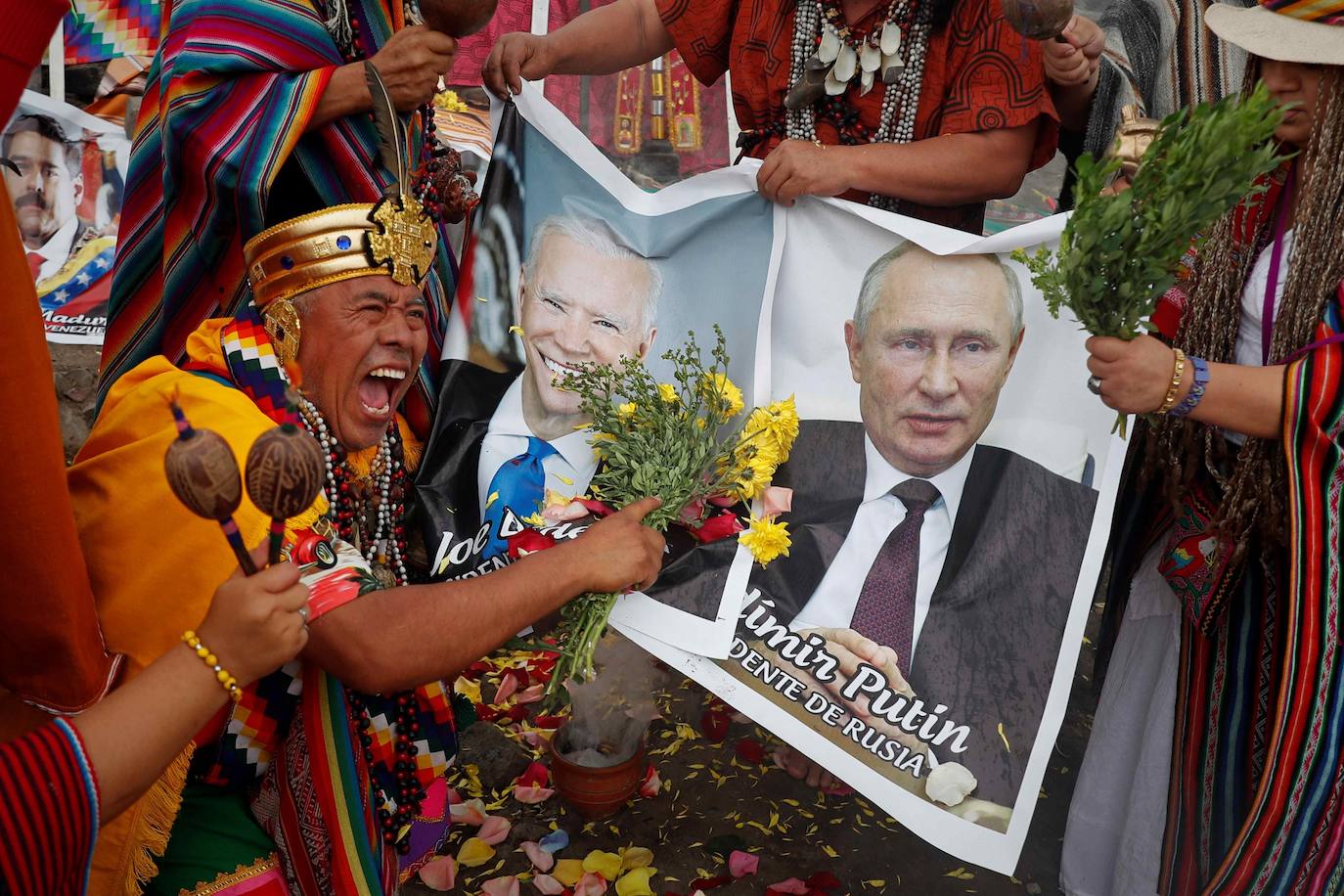Fotos: Chamanes de Perú unen fuerzas para pedir que acabe la pandemia en 2022