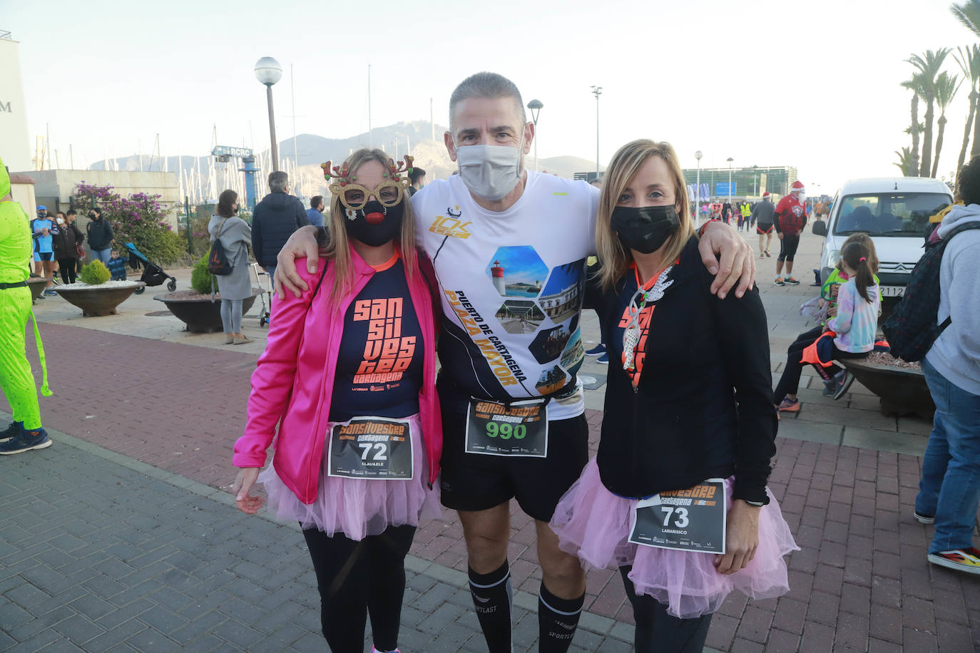 Fotos: El ambiente en la San Silvestre de Cartagena 2021, en imágenes