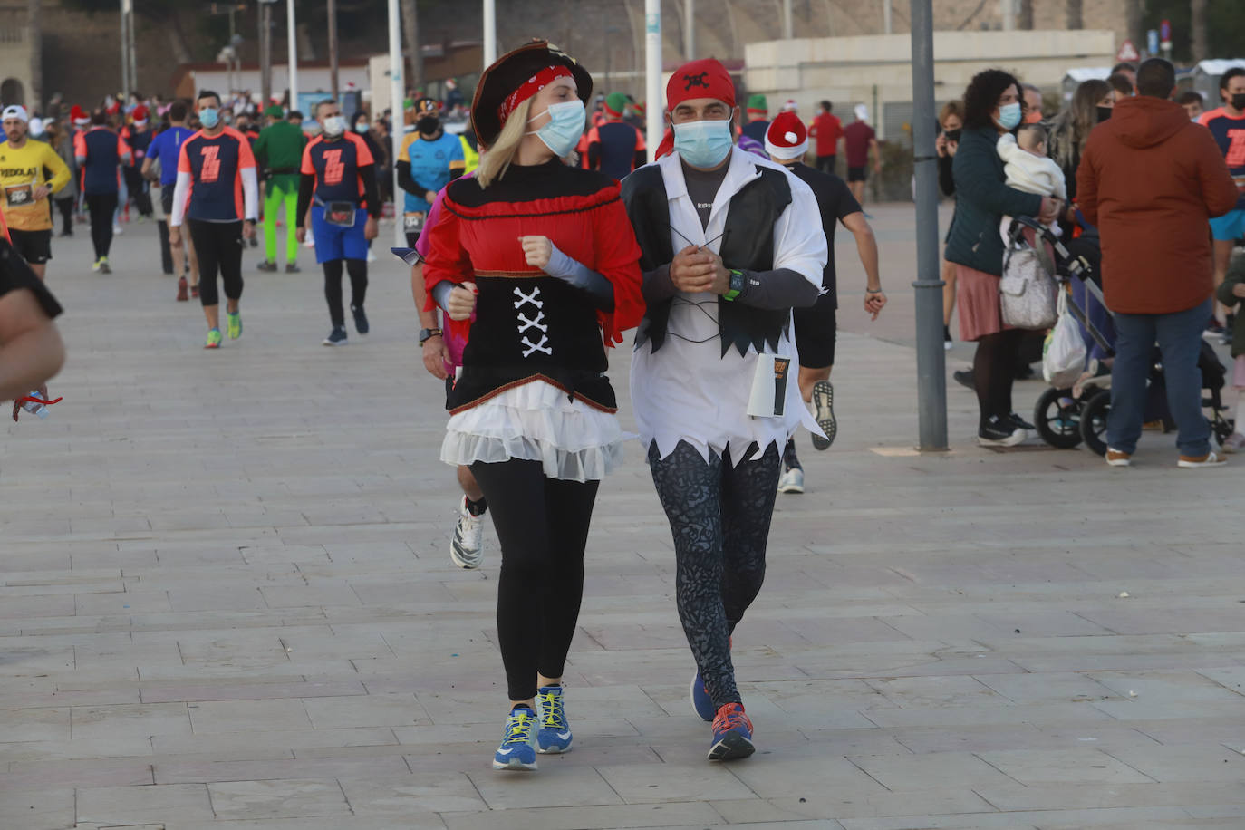 Fotos: El ambiente en la San Silvestre de Cartagena 2021, en imágenes