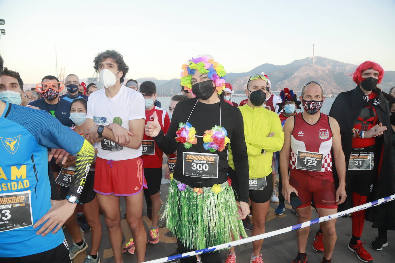 Fotos: El ambiente en la San Silvestre de Cartagena 2021, en imágenes