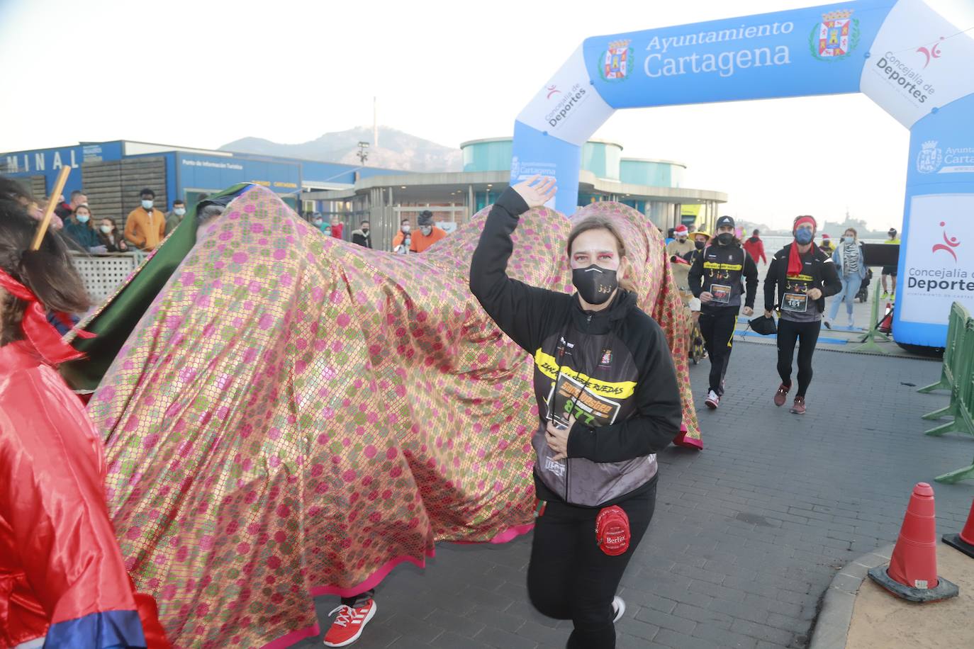 Fotos: El ambiente en la San Silvestre de Cartagena 2021, en imágenes