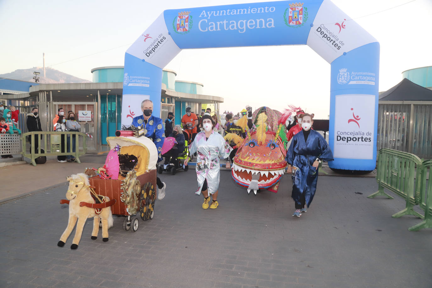Fotos: El ambiente en la San Silvestre de Cartagena 2021, en imágenes