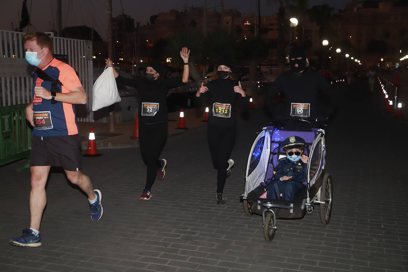 Fotos: El ambiente en la San Silvestre de Cartagena 2021, en imágenes