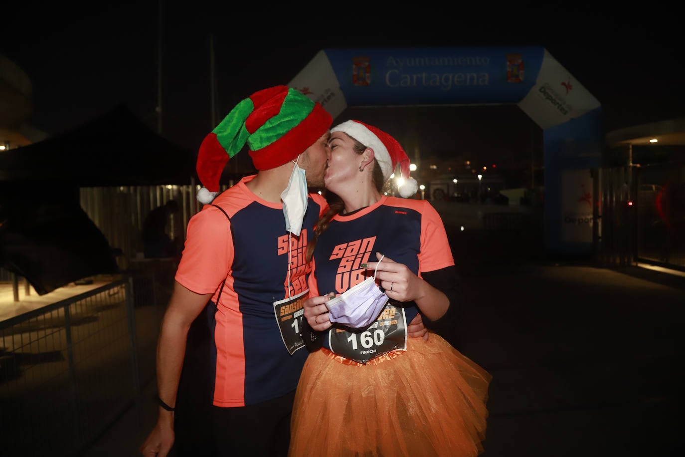 Fotos: El ambiente en la San Silvestre de Cartagena 2021, en imágenes
